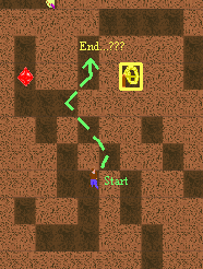Impossible destination for click-to-move